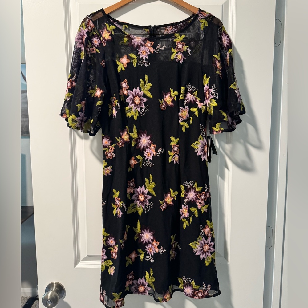 Adrianna Papell Floral Dresss